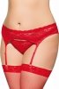 Garterbelt 3305 - Plus Size - red 3XL